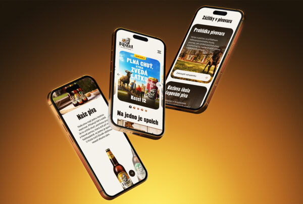 Kozel Website Redesign